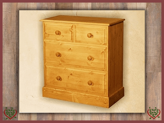 EDWARDIAN 2 OVER TWO CHEST | Paul Martyn Furniture UK