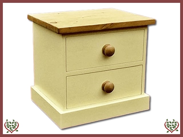 PAINTED BEDSIDE CHEST | SHAKER COLLECTION - Paul Martyn Furniture