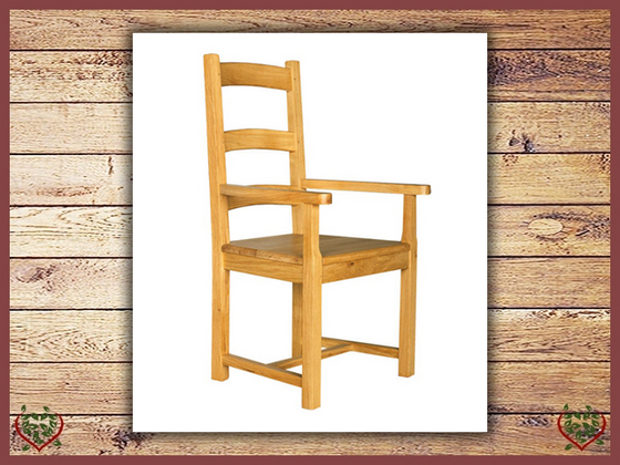 COUNTRY COLLECTION CARVER - WOOD SEAT | Paul Martyn Furniture UK