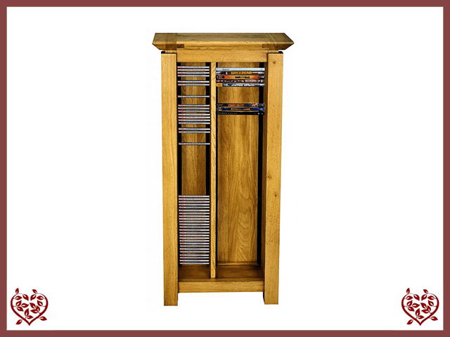 CD / DVD RACK ~ TEMPLE COLLECTION - Paul Martyn Furniture