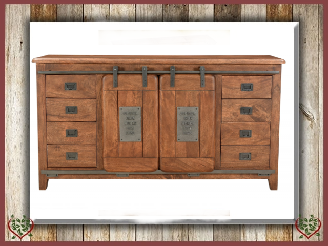 8 DRAWER SIDEBOARD ~ FUSION COLLECTION