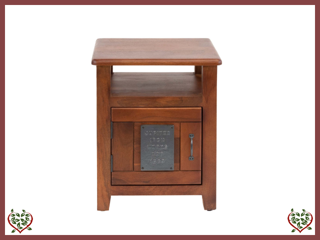1 DOOR SIDE TABLE ~ FUSION COLLECTION