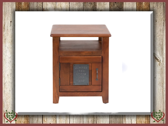 1 DOOR SIDE TABLE ~ FUSION COLLECTION