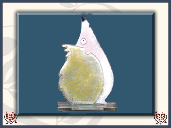 HEDGEHOG ~ LOOKING UP | Nobile Glass Hedgehog