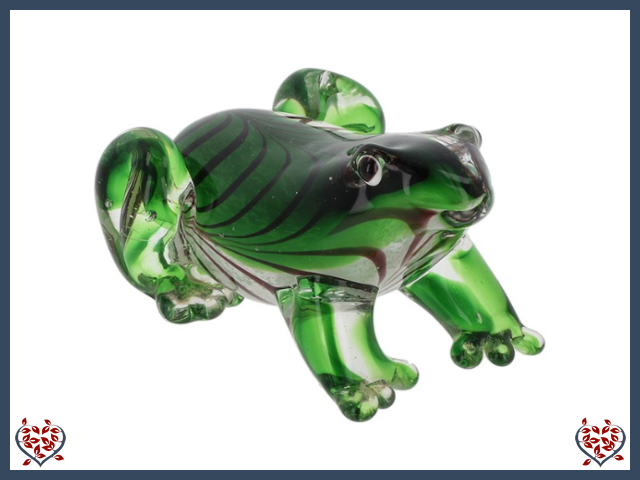 GLASS HANDMADE FROG | Decor - Paul Martyn Interiors