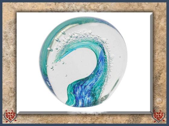GLASS HANDMADE WAVE | Decor - Paul Martyn Interiors