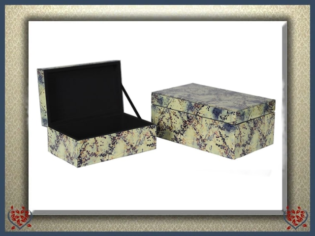 SAGE GLASS JEWELLERY BOXES | Jewellery Boxes - Paul Martyn Interiors