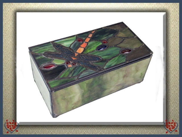 DRAGONFLY TIFFANY JEWELLERY BOX | Jewellery Boxes