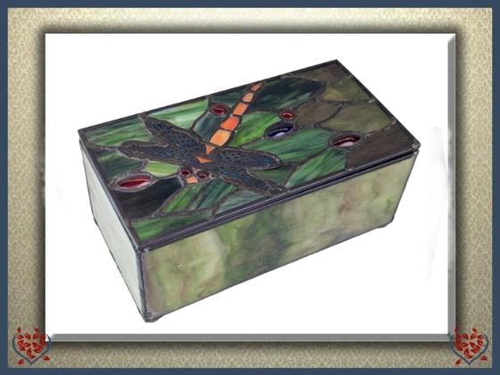 DRAGONFLY TIFFANY JEWELLERY BOX | Jewellery Boxes