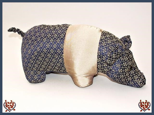 SIOUXSIE SADDLEBACK PIG ~ DOORSTOP | Doorstops & Draught Excluders - Paul Martyn Interiors