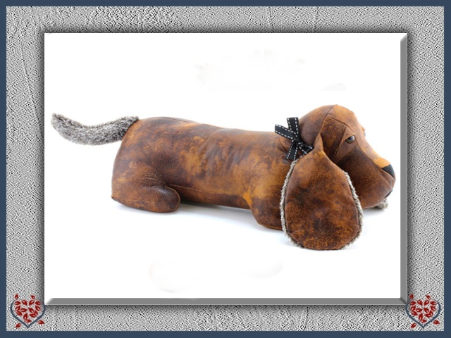 DACHSHUND DOORSTOP | Doorstops & Draught Excluders - Paul Martyn Interiors