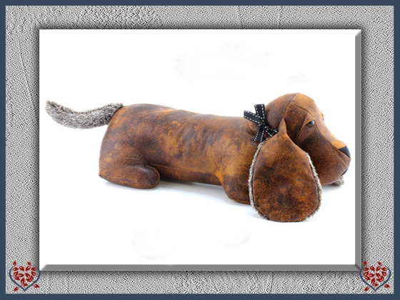 DACHSHUND DOORSTOP | Doorstops & Draught Excluders - Paul Martyn Interiors