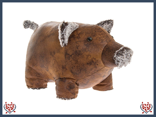 PIG DOORSTOP | Doorstops & Draught Excluders - Paul Martyn Interiors