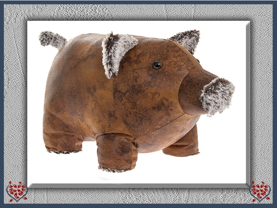 PIG DOORSTOP | Doorstops & Draught Excluders - Paul Martyn Interiors