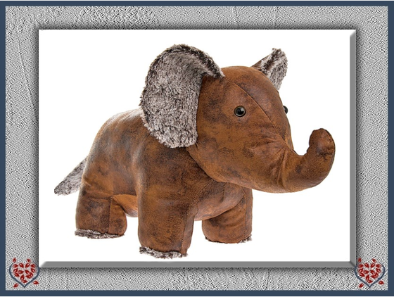 ELEPHANT DOORSTOP | Doorstops & Draught Excluders - Paul Martyn Interiors