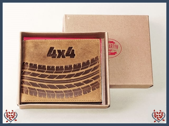 4×4 LEATHER WALLET | Men's Gifts