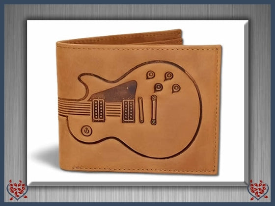 GUITAR LEATHER WALLET | Men's gifts