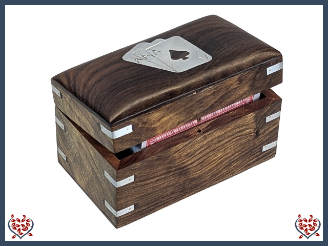 DOUBLE CHEST CARD BOX | Traditional Games - Paul Martyn Interiors