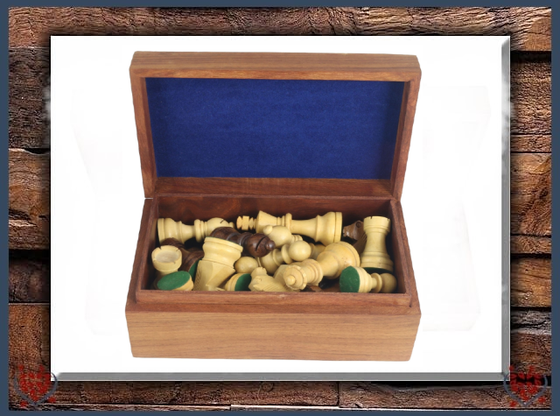 CHESS PIECES IN BOX | Traditional Games