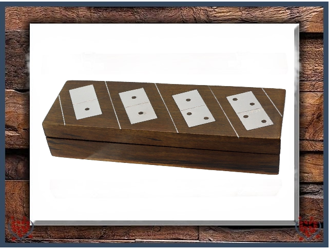 SHEESHAM WOOD DOMINOS SET | Traditional Games