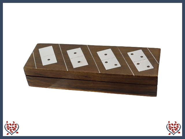 SHEESHAM WOOD DOMINOS SET | Traditional Games