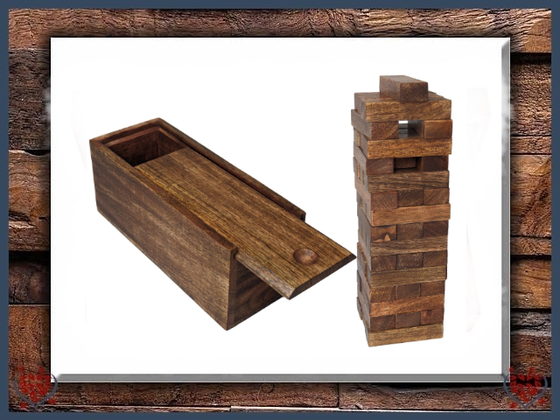 JENGA WOODEN PUZZLE | Traditional Games
