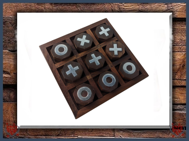 NOUGHTS AND CROSSES | Traditional Games - Paul Martyn Interiors