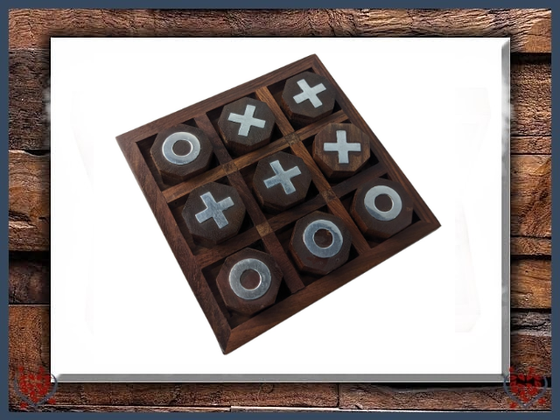 NOUGHTS AND CROSSES | Traditional Games - Paul Martyn Interiors