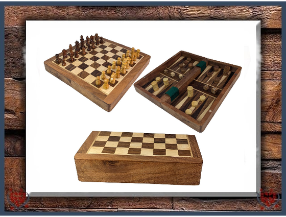 CHESS AND BACKGAMMON SET  | Traditional Games