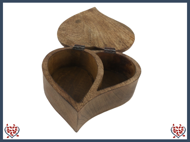HEART SHAPE BOX | Wooden Boxes & Bowls - Paul Martyn Interiors