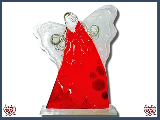 ANGEL ~ SMALL (RED) | Nobile Glassware - Paul Martyn Interiors
