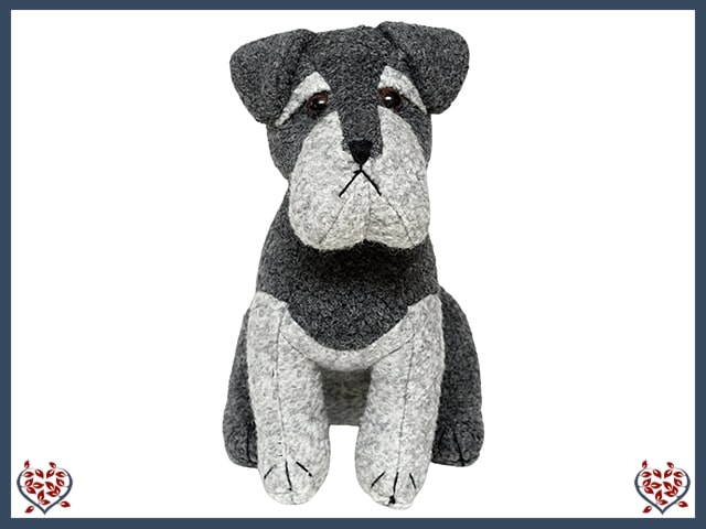 SUGAR BEAR SCHNAUZER DOORSTOP | Doorstops & Draught Excluders