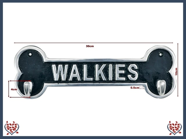HOOK - 'WALKIES'  | Metalware