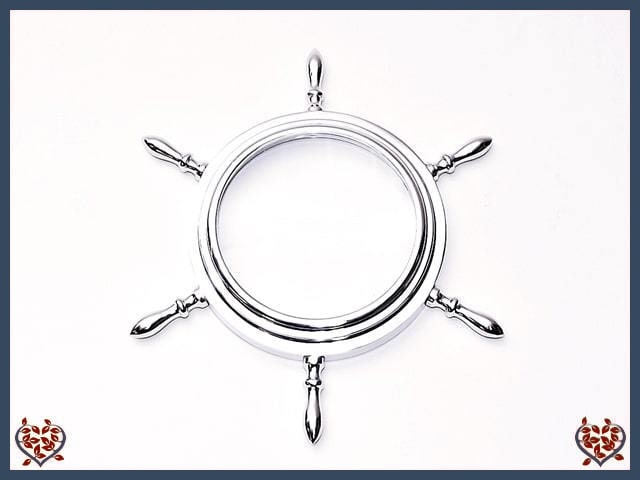SHIPS WHEEL MAGNIFYING GLASS | Men's Gifts - Paul Martyn Interiors