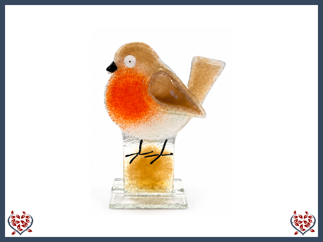 ROBIN (RED) | Nobile Glass Animal