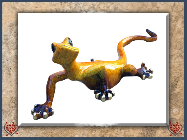 GECKO ~ YELLOW (SMALL) | Decor