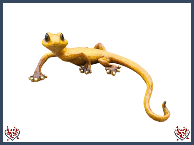 GECKO ~ YELLOW (MEDIUM) | Decor