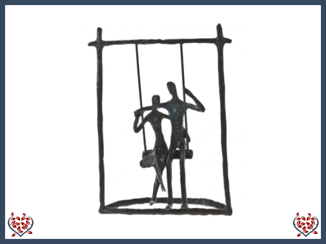 SWING ~ METAL FIGURINE | Figurine - Paul Martyn Interiors