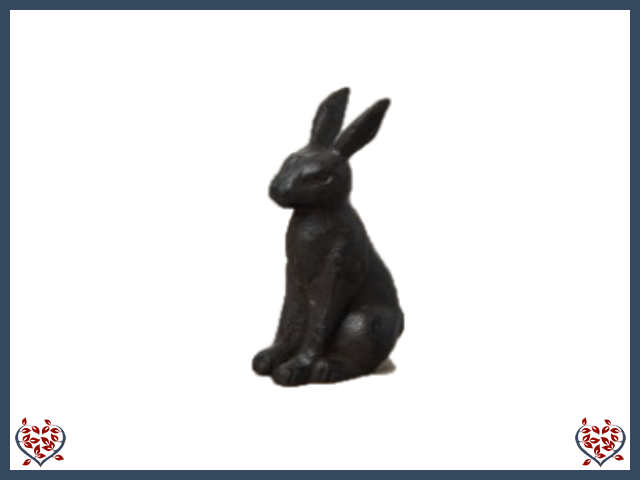 RABBIT 7.9CM (CAST IRON) | Decor