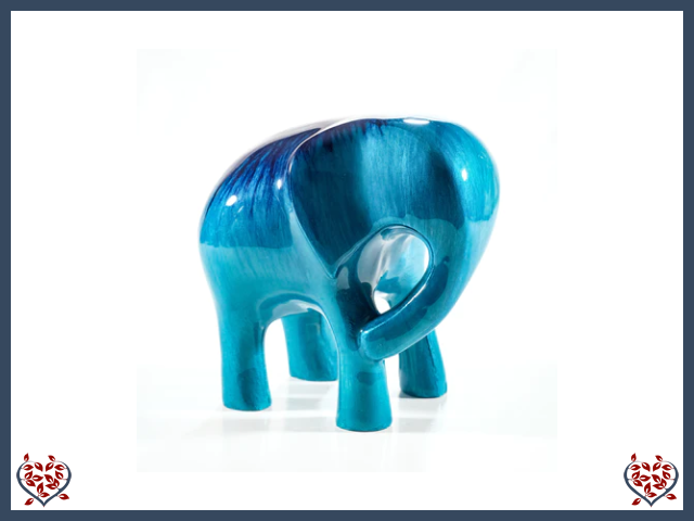 AQUA ELEPHANT (EXTRA LARGE) | Decor - Paul Martyn Interiors