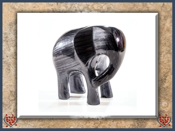 BLACK ELEPHANT ( EXTRA LARGE) | Decor - Paul Martyn Interiors