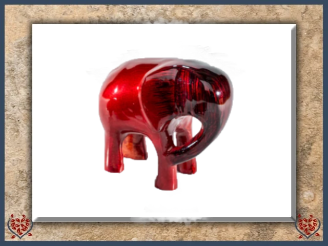 RED ELEPHANT (EXTRA LARGE) | Decor - Paul Martyn Interiors