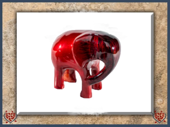 RED ELEPHANT (EXTRA LARGE) | Decor - Paul Martyn Interiors