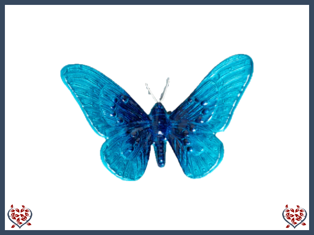 AQUA BUTTERFLY (SMALL) | Decor - Paul Martyn Interiors