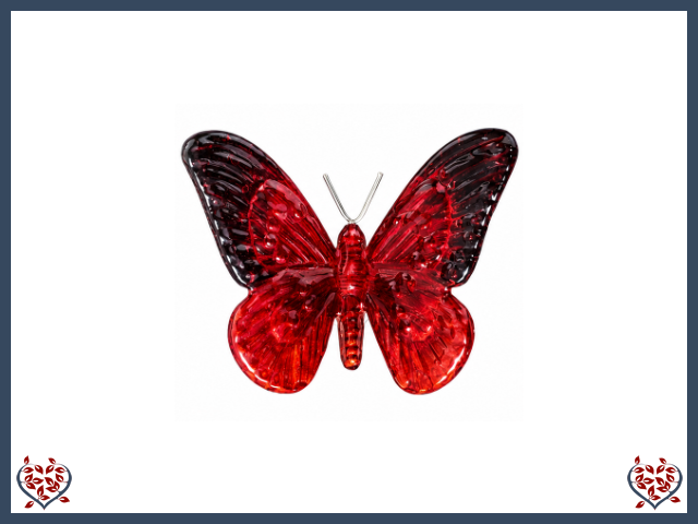 RED BUTTERFLY (SMALL) | Decor