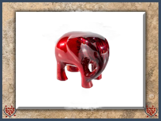 RED ELEPHANT (LARGE) | Decor - Paul Martyn Interiors