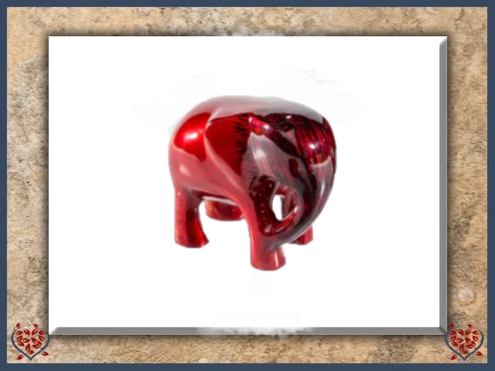 RED ELEPHANT (LARGE) | Decor - Paul Martyn Interiors