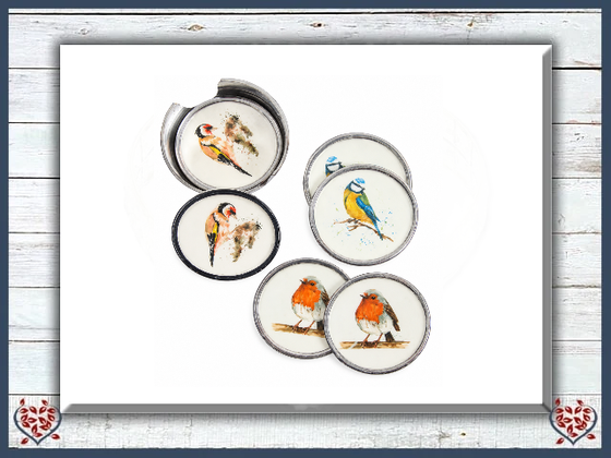 GARDEN BIRD COASTERS | Kitchenware