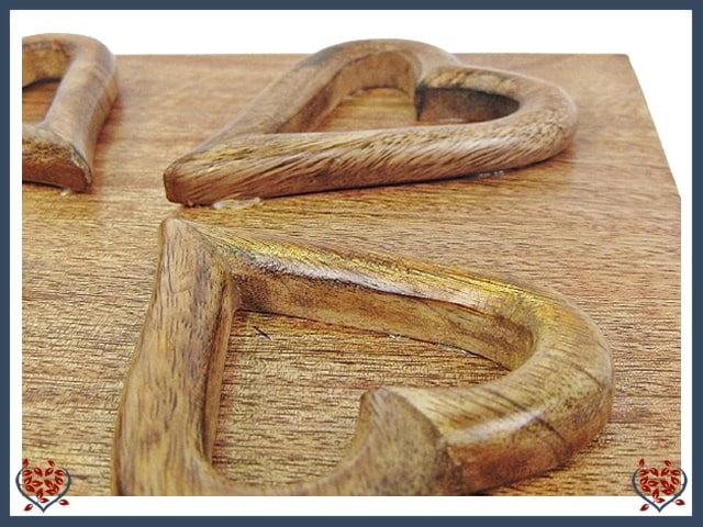 HEART BOXES - WOODEN BOX | Wooden Boxes & Bowls - Paul Martyn Interiors