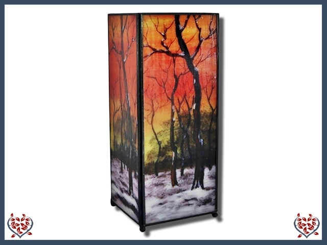 TREE PALM ~ SQUARE LAMP | Lighting - Paul Martyn Interiors